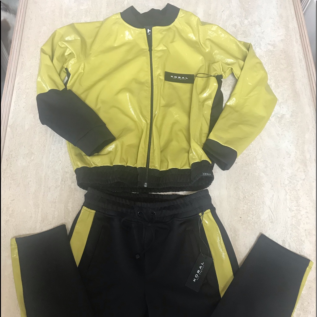 Koral- Set Includes Bomber Jacket & Sweatpants